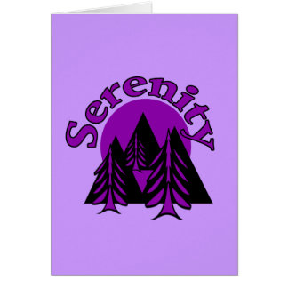Cartão Serenidade