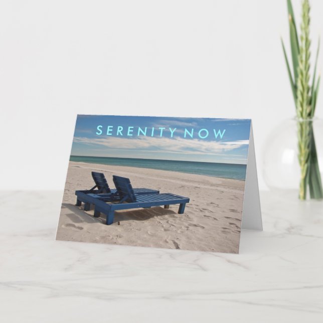 Cartão Serenity Now (Frente)