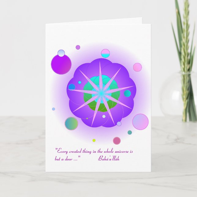 Cartão SerenityLight com citação (Frente)