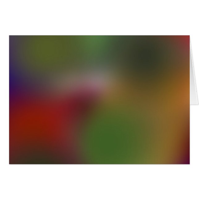 Cartão série a7 do arco-íris (Frente Horizontal)