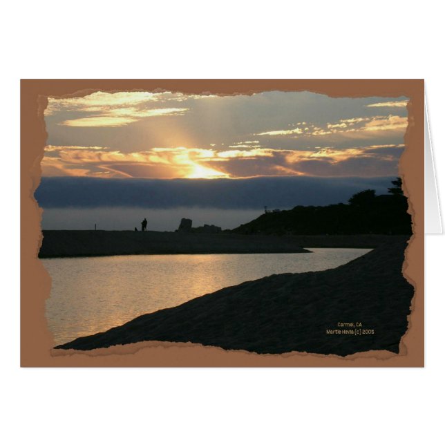 Cartão Série California Coastline Card (3) (Frente Horizontal)