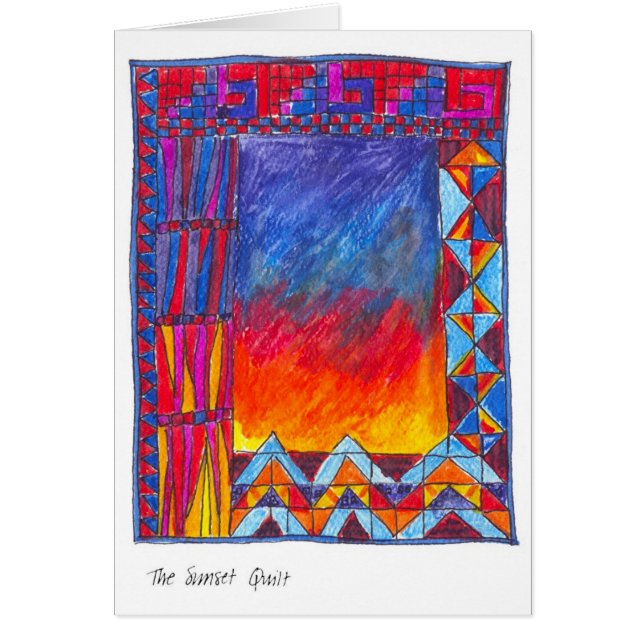 Cartão Série da edredão (Frente)