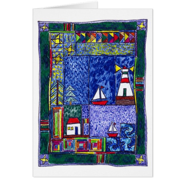 Cartão Série da edredão (Frente)