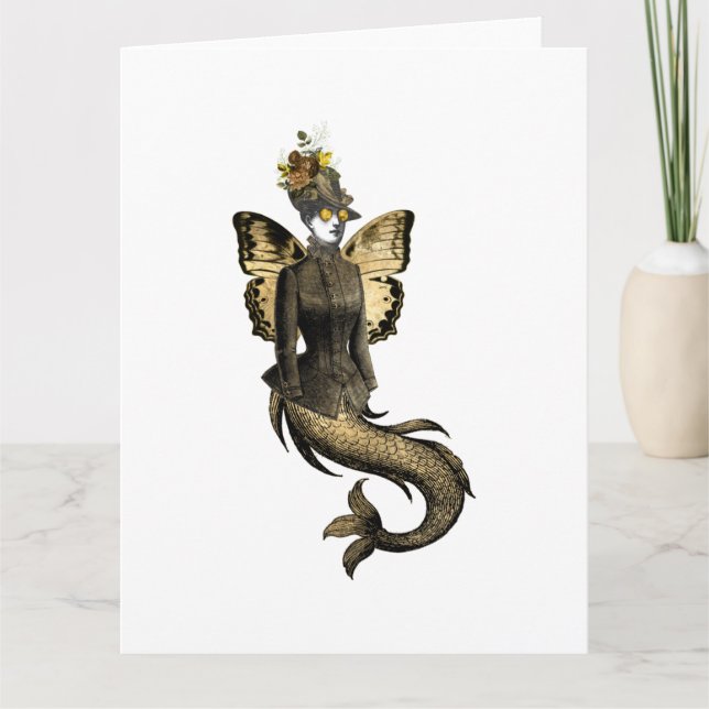 Cartão Série Design 7 Gold SteamPunk (Frente)
