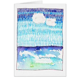 Cartão Série do Lago Michigan