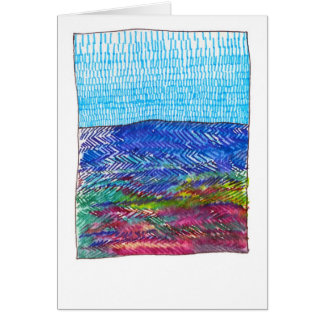 Cartão Série do Lago Michigan