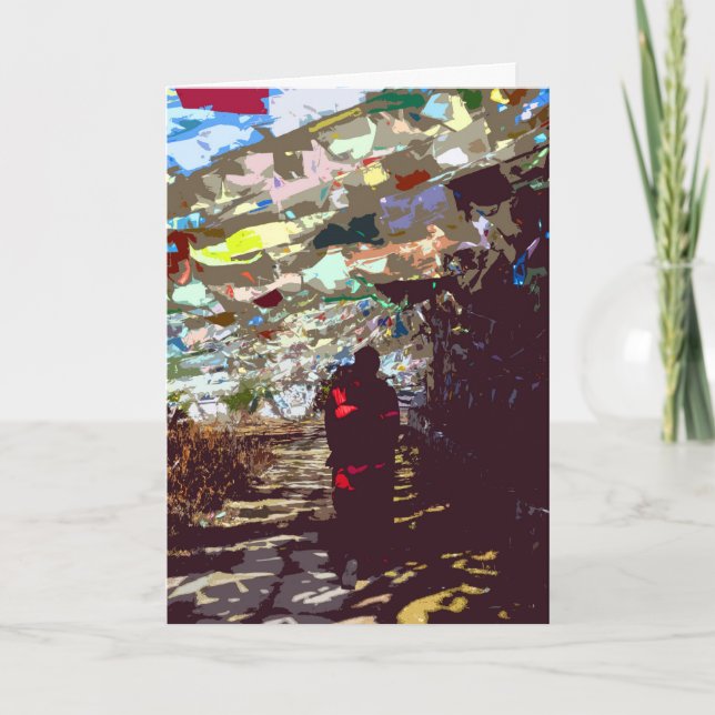 Cartão Série fotográfica: Monk (Frente)