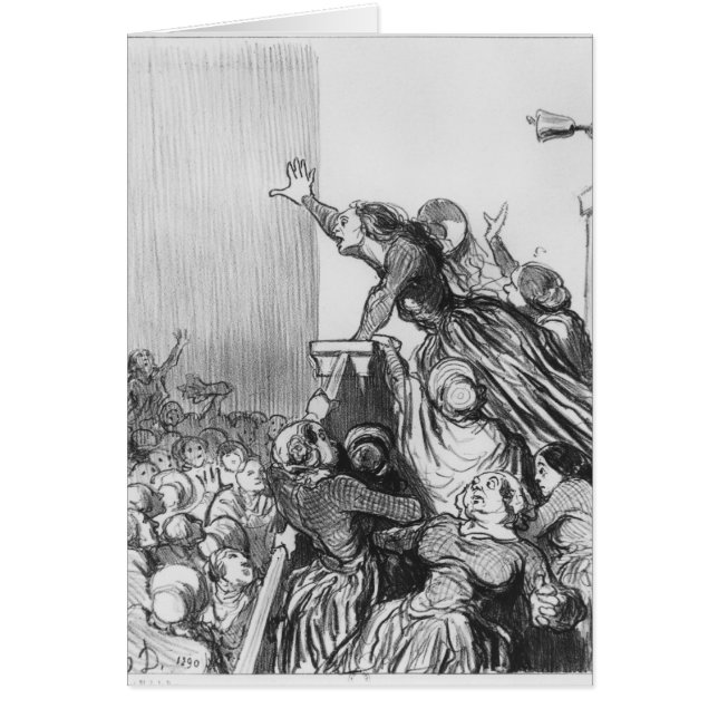 Cartão Série 'Les Divorceuses (Frente)