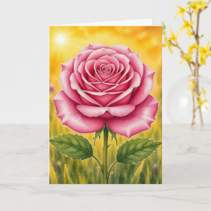 Cartão Série Pétala Radiante – ROSA PINK