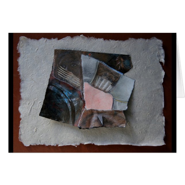 Cartão Série sem título da placa IDB-DF Collages (Frente Horizontal)