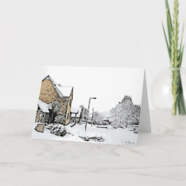 Cartão Serlby Lane, Harthill com Woodall.