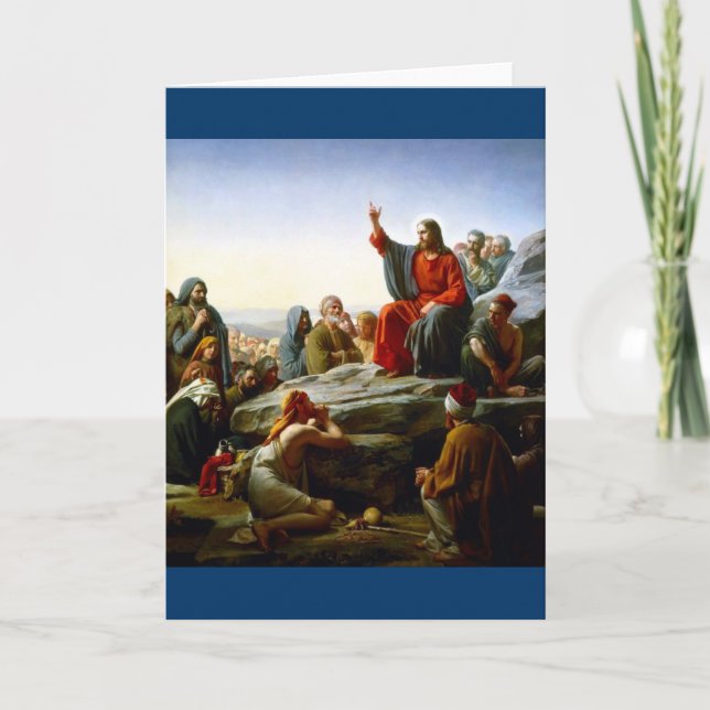Cartão Sermão no Monte (Frente)