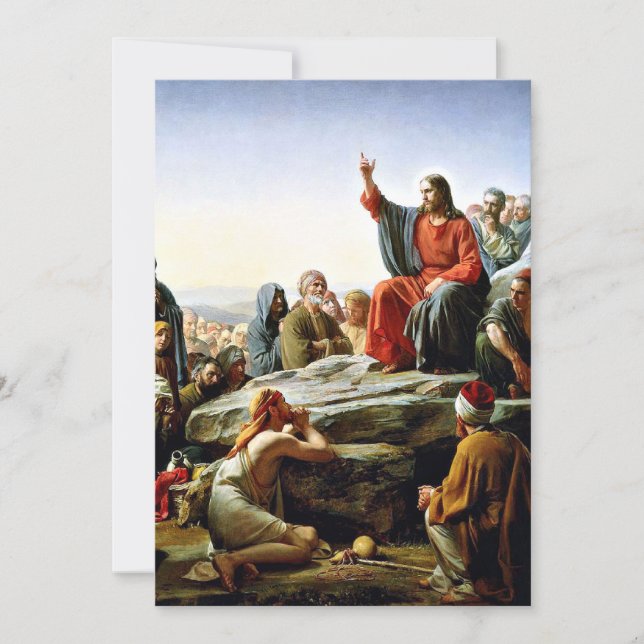 Cartão Sermão no Monte (Frente)
