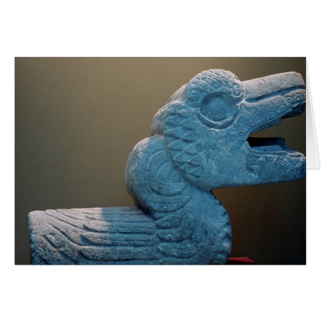 Cartão Serpente Plumado, 800-900 AD (Frente Horizontal)