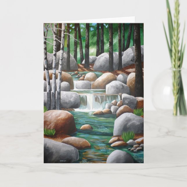 Cartão Serra córrego (Frente)