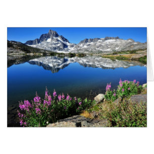 Cartão Serra oriental montanhas