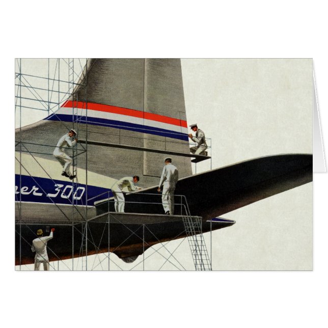 Cartão Serviços de transporte de vinhetas, manutenção par (Frente Horizontal)