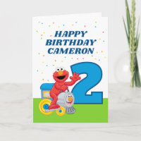 Sesame Street Elmo Chugga Chugga Dois Dois Anivers