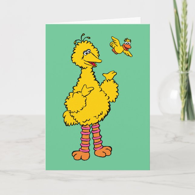 Cartão Sesame Street | Feliz Aniversário (Frente)