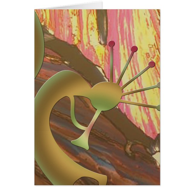 Cartão Sessão de Jam Kokopelli (Frente)