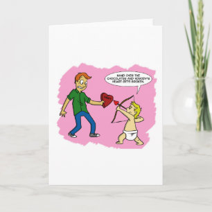 Cartão Seta de Cupido