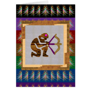 CARTÃO SETA DO ARCO DO CAÇADOR