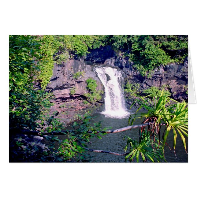 Cartão Sete Piscinas Sagradas (Frente Horizontal)