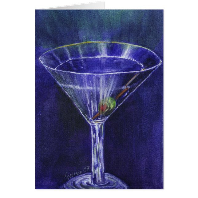 Cartão seu martini (Frente)