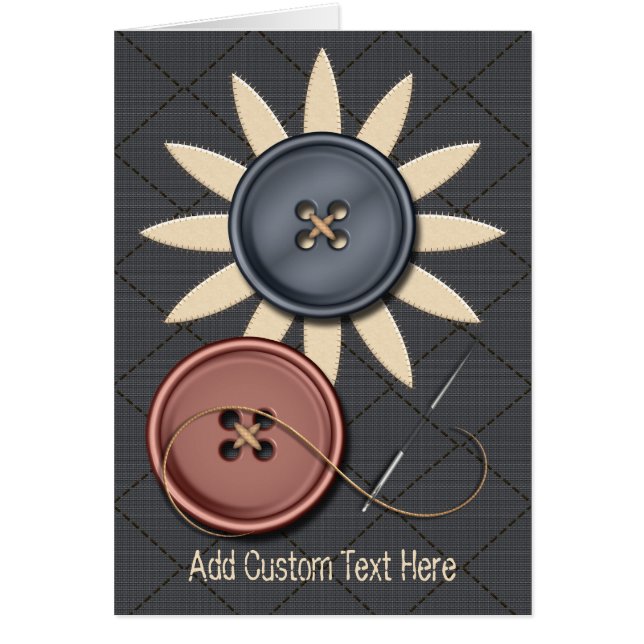 Cartão Sew e Sew (Frente)