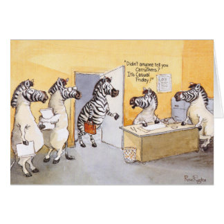 Cartão Sexta-feira ocasional