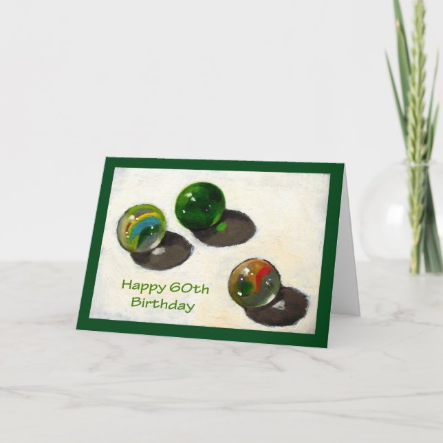 CARTÃO SEXTO ANIVERSÁRIO: AINDA TEM MARBLES (Frente)