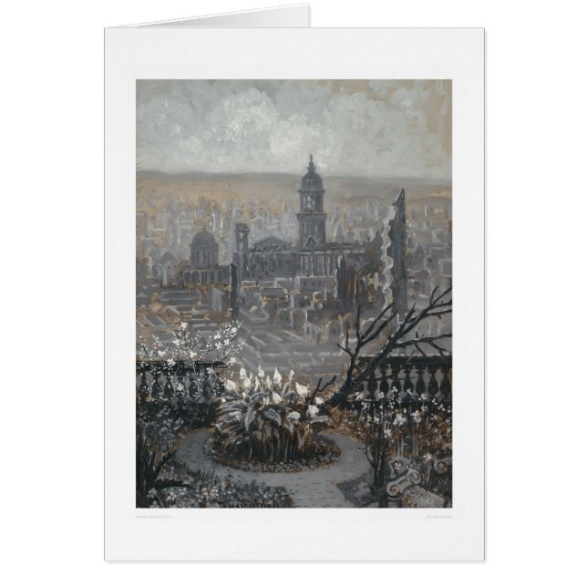 Cartão SF após o terremoto 1906 e o fogo (1190) (Frente)