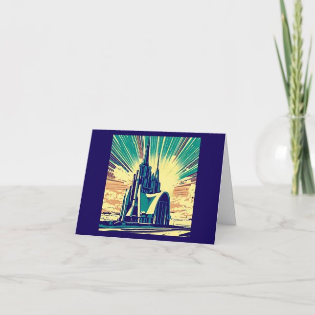 Cartão SF Futurística Igreja 3 (Frente)