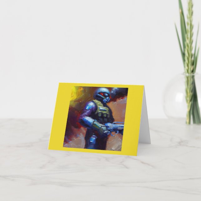 Cartão SF - Herói Militar 4 (Frente)