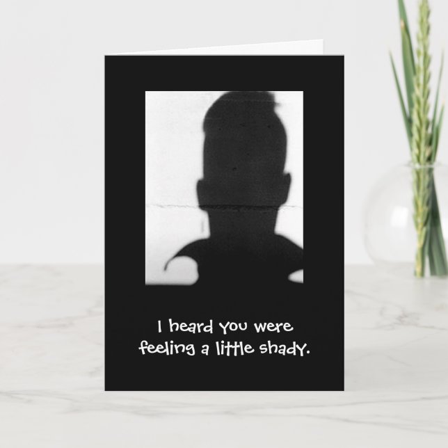 Cartão shadowman2, (Frente)