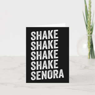 Cartão Shake Shake Senora Halloween