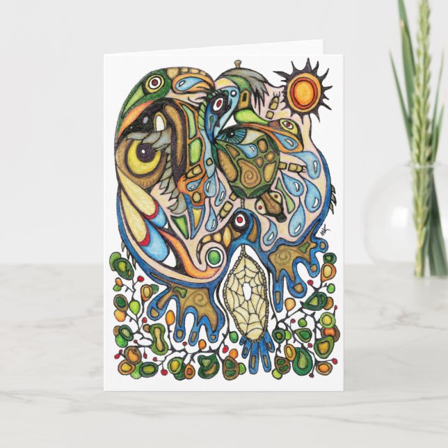 Cartão Shaman Spirit:  Dream of the Thunderbird (NORTH) (Frente)