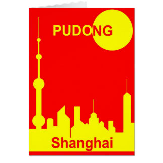 Cartão Shanghai Sunshine