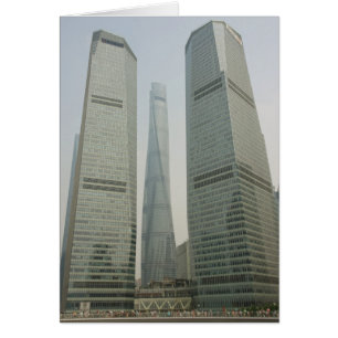 Cartão Shanghai Tower - Lujiazui, Pudong - Xangai, China