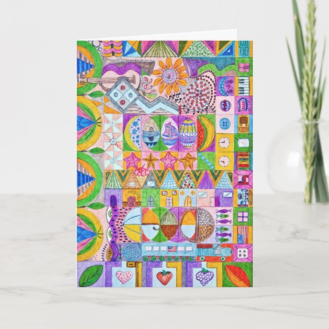 Cartão Shapes (Frente)