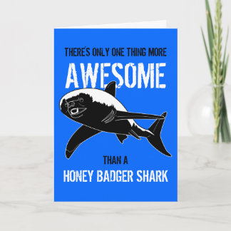 Cartão Shark (Aniversário)