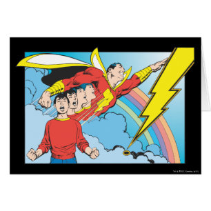 Cartão SHAZAM/Billy Batson