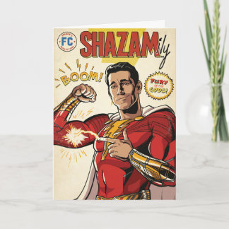 Cartão SHAZAM! Fury of the Gods | Cobrir SHAZAMily Comic