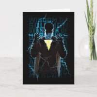 SHAZAM! | Shazam & tipografia do relâmpago das