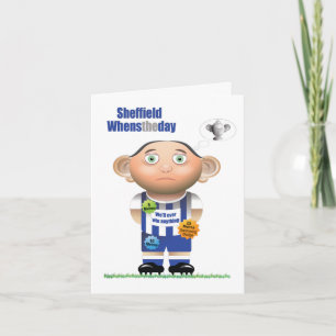Cartão Sheffield Whenstheday (Sheffield Wednesday)