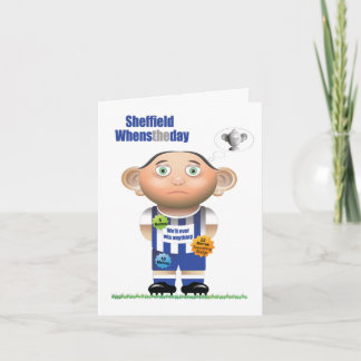 Cartão Sheffield Whenstheday (Sheffield Wednesday)