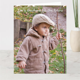 Cartão Shepard for the future