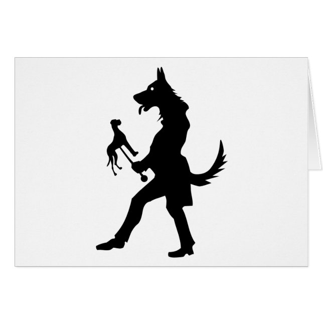 Cartão Shepherd Puppet Master (Frente Horizontal)