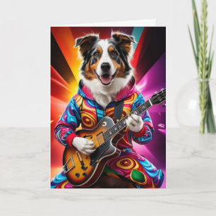 Cartão Shepherd Rock Star Australiano