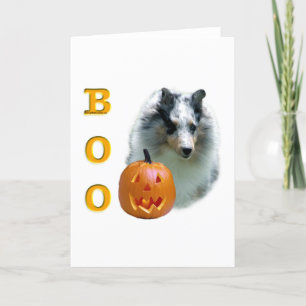 Cartão Shetland Sheepdog (merle) Boo
